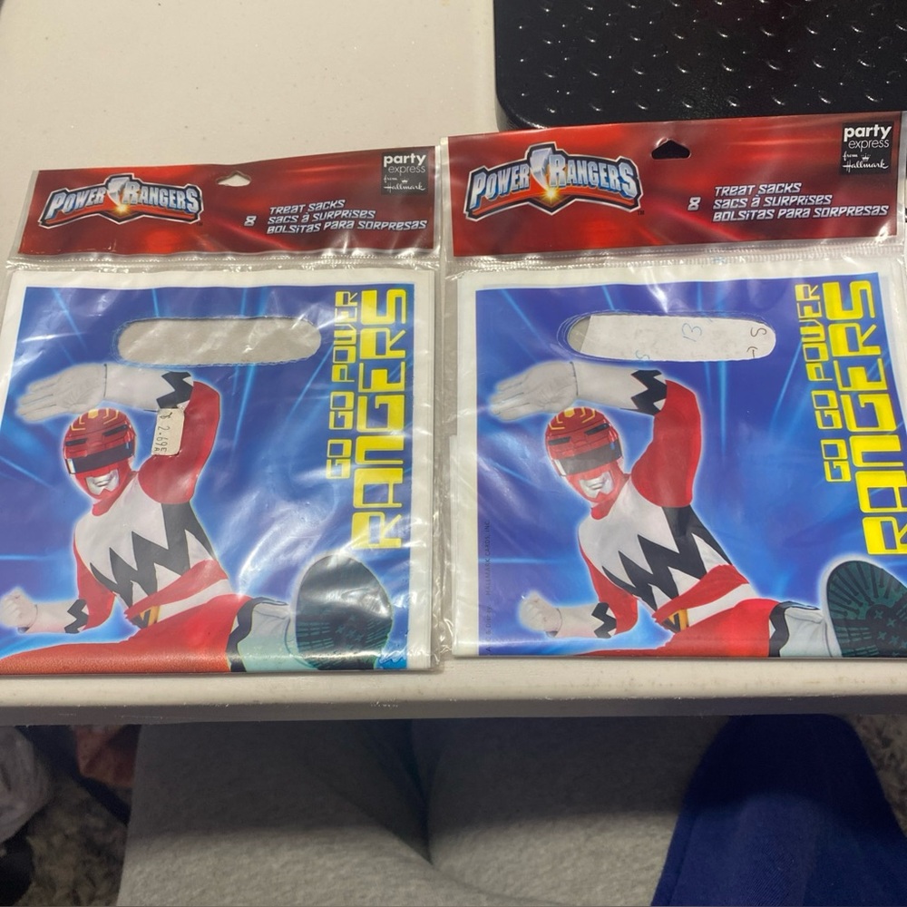 Party express 16 treat sacks POWER RANGER